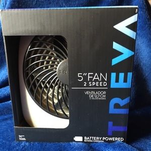 5 inch Portable-battery-operated fan.